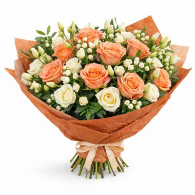 Букет живых цветов «Утренняя роса»