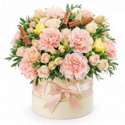 Цветочная коробка «Блеск Утра»