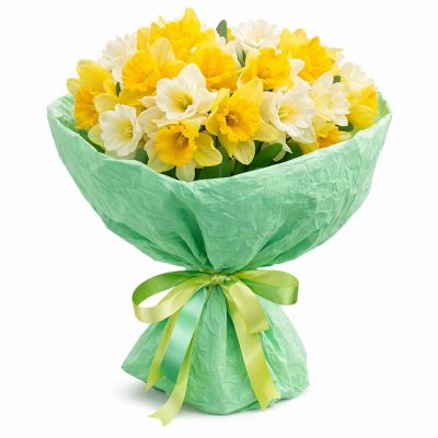 Букет из нарциссов «Цветущий рассвет»