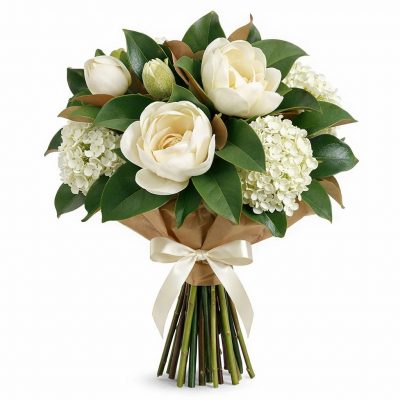 Букет из магнолий «Магия рассвета»