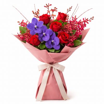 Классический букет цветов «Ванда»