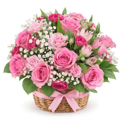 Композиция из цветов «Цветочная акварель»