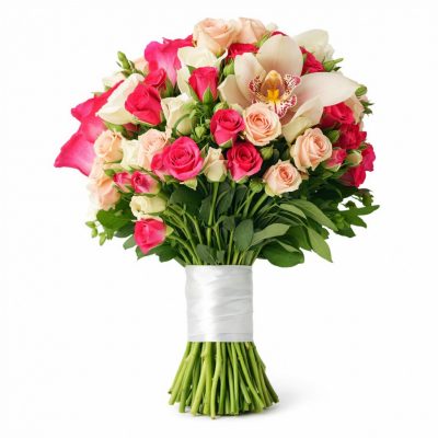 Букет невесты «Энергия утреннего солнца»